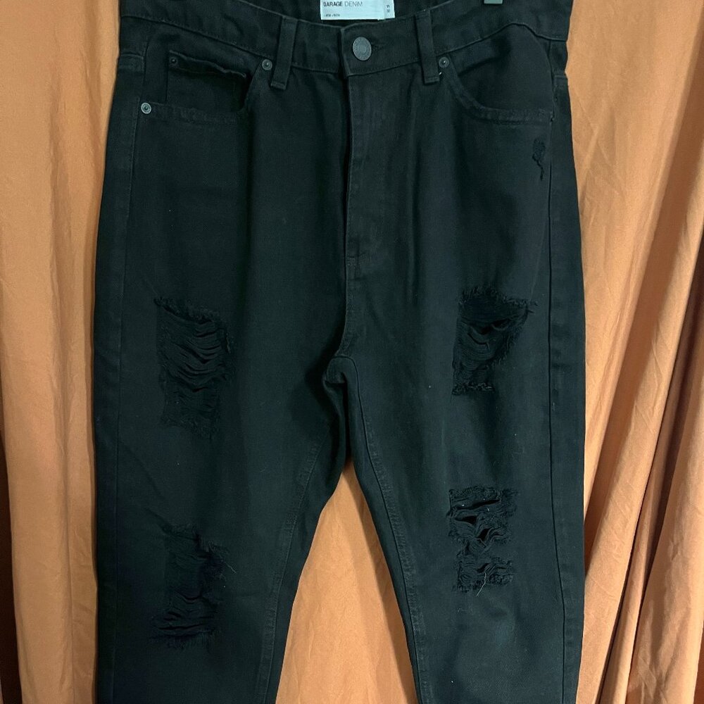 Garage Distressed Mom Jean